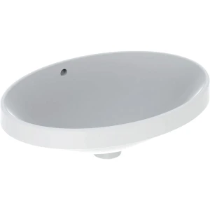 Geberit VariForm umywalka wpuszczana w blat owalna 55 cm kolor biały 500.716.01.2