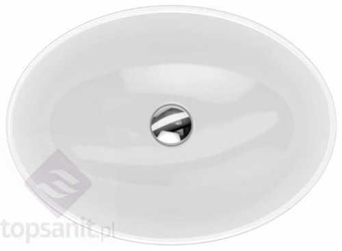 Geberit VariForm umywalka wpuszczana w blat owalna 55 cm kolor biały 500.716.01.2