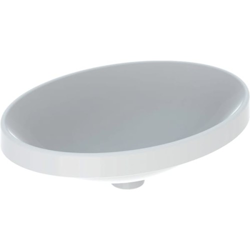 Geberit VariForm Umywalka wpuszczana w blat owalna 55x39 cm, kolor biały 500.718.01.2