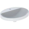 Geberit VariForm Umywalka wpuszczana w blat owalna 55 cm, kolor biały 500.722.01.2