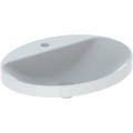 Geberit VariForm Umywalka wpuszczana w blat owalna 60 cm, kolor biały 500.726.01.2