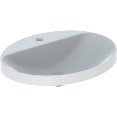 Geberit VariForm Umywalka wpuszczana w blat owalna 60 cm, kolor biały 500.726.01.2