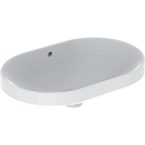 Geberit VariForm umywalka wpuszczana w blat eliptyczna 60 cm, kolor biały 500.728.01.2