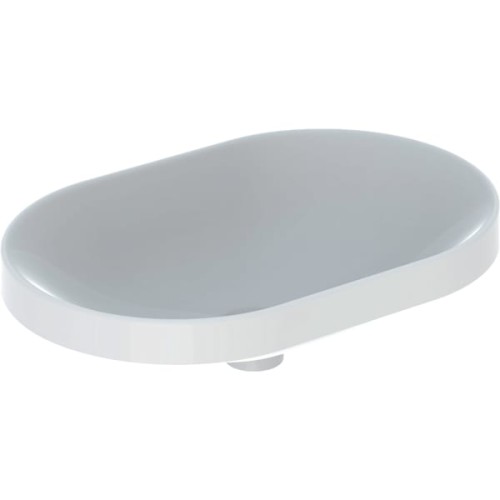 Geberit VariForm Umywalka wpuszczana w blat, eliptyczna 60x40 cm, kolor biały 500.730.01.2