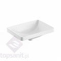 Geberit VariForm Umywalka wpuszczana w blat prostokątna 55x40 cm, kolor biały 500.738.01.2