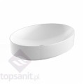 Geberit VariForm Umywalka stawiana na blat owalna, 55 cm, kolor biały 500.771.01.2