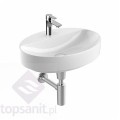 Geberit VariForm Umywalka stawiana na blat owalna 60 cm, kolor biały 500.773.01.2