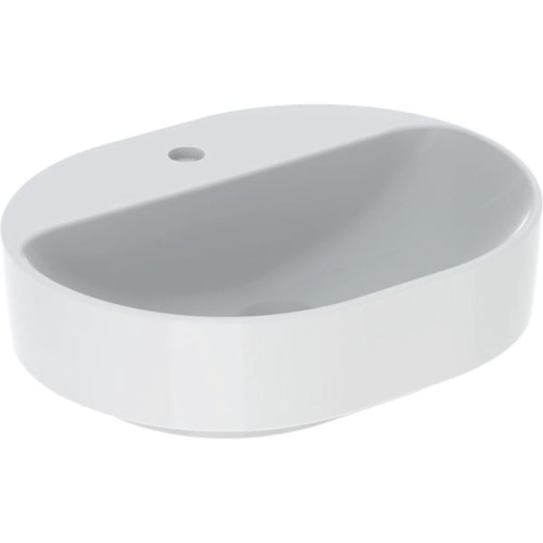 Geberit VariForm Umywalka stawiana na blat owalna 50 cm, kolor biały 500.776.01.2