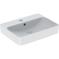 Geberit VariForm Umywalka stawiana na blat, prostokątna, 60 cm, z otworem na baterię 500.780.01.2