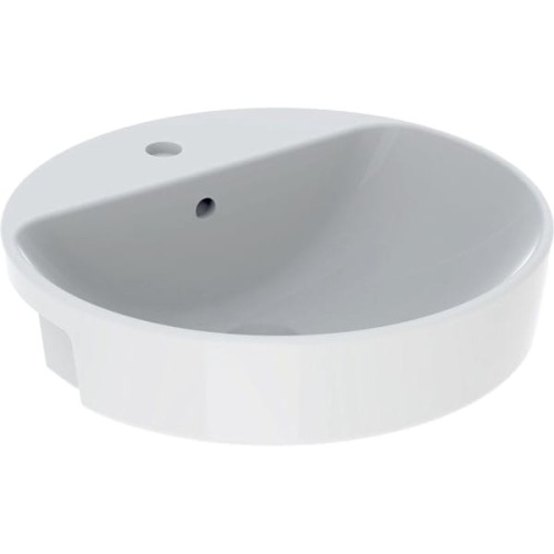 Geberit VariForm Umywalka półblatowa okrągła 50 cm, kolor biały 500.782.01.2