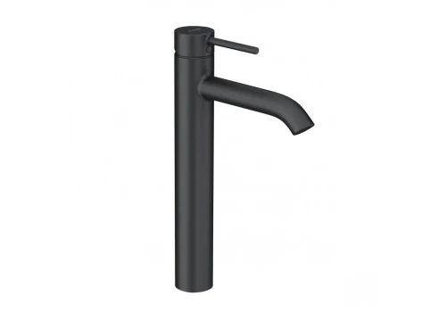 Wysoka bateria umywalkowa Kludi Bozz 382863976 bateria umywalkowa wysoka 240, kolor czarny-mat