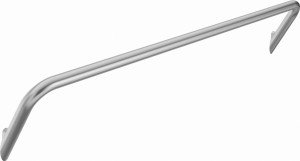 Deante Silia Wieszak na ręcznik ścienny 61,6 cm stal szczotkowana ADI_F621