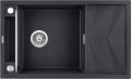 Deante Magnetic Zlewozmywak granitowy magnetyczny 1-komorowy z ociekaczem kolor grafit metalik ZRM_G113