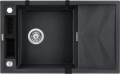 Deante Magnetic Zlewozmywak granitowy magnetyczny 1-komorowy z ociekaczem kolor grafit metalik ZRM_G113