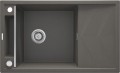 Deante Magnetic Zlewozmywak granitowy magnetyczny 1-komorowy z ociekaczem kolor antracyt metalik 82x50 cm ZRM_T113 rysunek techniczny