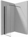 Deante Kerria Plus Ścianka prysznicowa walk-in systemu 70 cm kolor nero (czarny) KTS_N37P