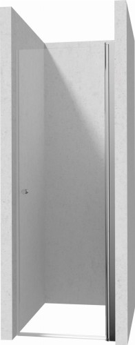 Deante Kerria Plus Drzwi prysznicowe 70 cm wahadłowe kolor chrom KTSW047P