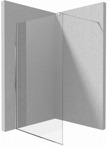 Deante Kerria Plus Ścianka prysznicowa walk-in systemu 140 cm kolor chrom KTS_034P
