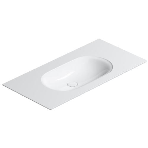 Umywalka Catalano Horizon 1100HZ00 100x50cm, bez otworu na baterię kolor biały