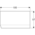 Geberit Selnova obudowa do wanny do wanny o długości 140cm, wersja lewa 554.871.01.1