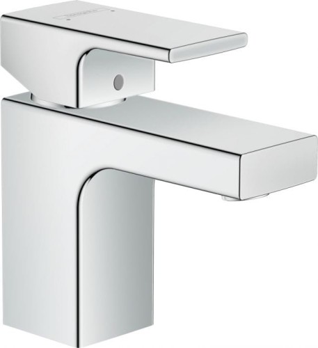 Hansgrohe Vernis Shape bateria umywalkowa stojąca z korkiem, wylewka 89 mm, kolor chrom 71560000