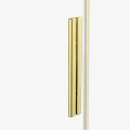 New Trendy Smart Light Gold parawan nawannowy przesuwny 80x150, wspornik prostopadły profil złoty EXK-4302