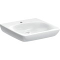 Geberit Selnova Comfort umywalka prostokątna 65cm z otworem na baterię kolor biały 550.203.00.2