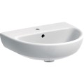 Geberit Selnova umywalka półokrągła 50cm z otworem na baterię kolor biały 550.212.00.2