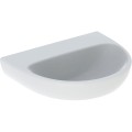 Geberit Selnova umywalka półokrągła 55cm bez otworu na baterię kolor biały 500.315.01.5