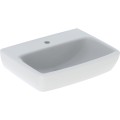 Geberit Selnova Square umywalka prostokątna 45cm z otworem na baterię kolor biały 500.322.01.2