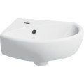 Geberit Selnova umywalka półokrągła 41,5cm z otworem na baterię kolor biały 500.326.01.5