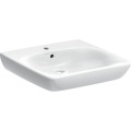Geberit Selnova Comfort umywalka prostokątna 55cm z otworem na baterię kolor biały 501.461.00.7