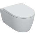 Geberit iCon Rimfree miska wisząca z deską wolnoopadającą 53x36cm, kolor biały / powłoka KeraTect 501.664.00.8
