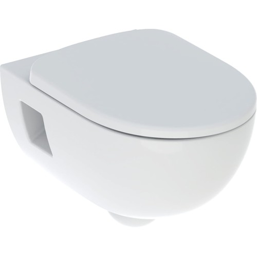 Geberit Selnova Premium Rimfree miska wisząca z deską wolnoopadającą 53x36cm, kolor biały 501.750.00.1
