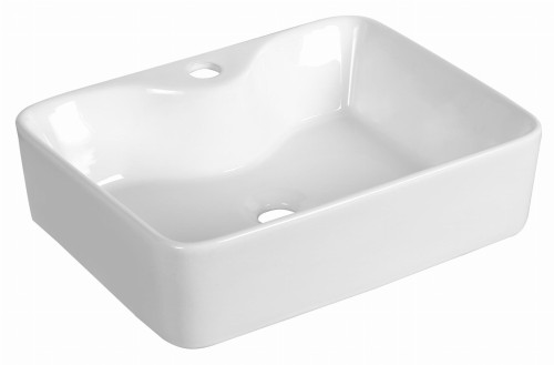 Umywalka nablatowa z otworem na baterię Aquaform Cueta
