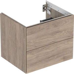 Geberit One szafka pod umywalkę 59,2 cm, kolor orzech włoski hickory /melamina 505.261.00.6
