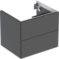 Geberit One szafka pod umywalkę 59,2 cm, kolor czarny 505.261.00.8