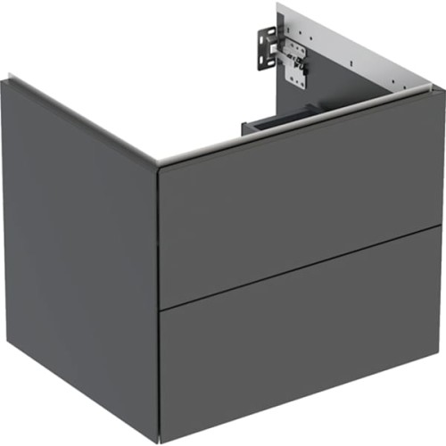 Geberit One szafka pod umywalkę 59,2 cm, kolor czarny 505.261.00.8
