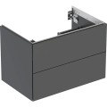 Geberit One szafka pod umywalkę 74 cm, kolor czarny 505.262.00.8