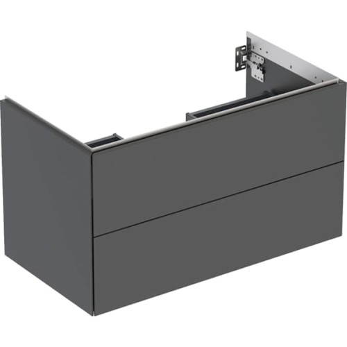 Geberit One szafka pod umywalkę 88,8 cm, kolor czarny 505.263.00.8