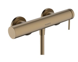 Hansgrohe Tecturis S Jednouchwytowa bateria prysznicowa natynkowa brąz szczotkowany 73622140