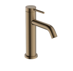 Hansgrohe Tecturis S bateria umywalkowa 110 EcoSmart+ bez kompletu odpływowego kolor brąz szczotkowany 73311140