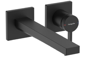 Hansgrohe Tecturis E bateria umywalkowa podtynkowa 22,5 cm kolor czarny mat 73051670