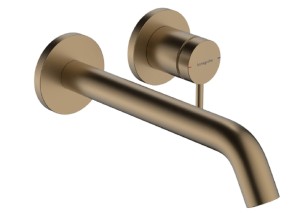 Hansgrohe Tecturis S bateria umywalkowa podtynkowa 22,5 cm brąz szczotkowany 73351140