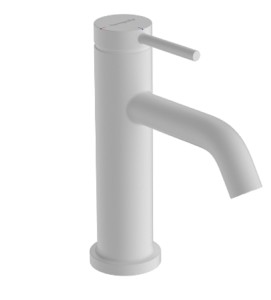 Hansgrohe Tecturis S bateria umywalkowa 80 CoolStart EcoSmart+ bez kompletu odpływowego kolor biały mat 73301700