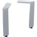 Geberit iCon zestaw nóg do mebli (2szt), kolor chrom błyszczący 502.330.00.1