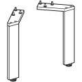Geberit iCon zestaw nóg do mebli (2szt), kolor chrom błyszczący 502.330.00.1 rysunek techniczny