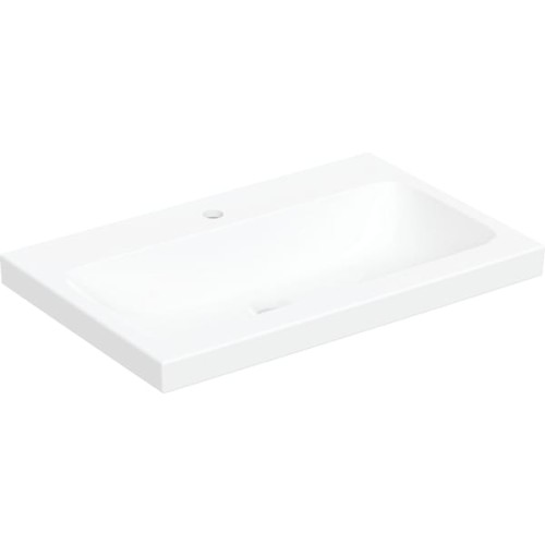 Geberit iCon Light umywalka nablatowa 75cm, kolor biały 501.848.00.5