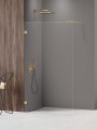 New Trendy Avexa XR Gold Shine kabina walk-in 80x200cm, kolor złoty połysk (gold shine) EXK-6977