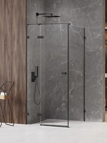 New Trendy Avexa XR Black kabina prostokątna 110x100cm, prawa kolor czarny-mat (black) EXK-6900